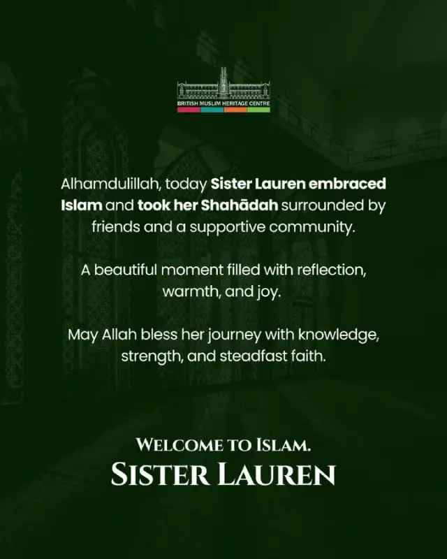 British Muslim Heritage Centre social post