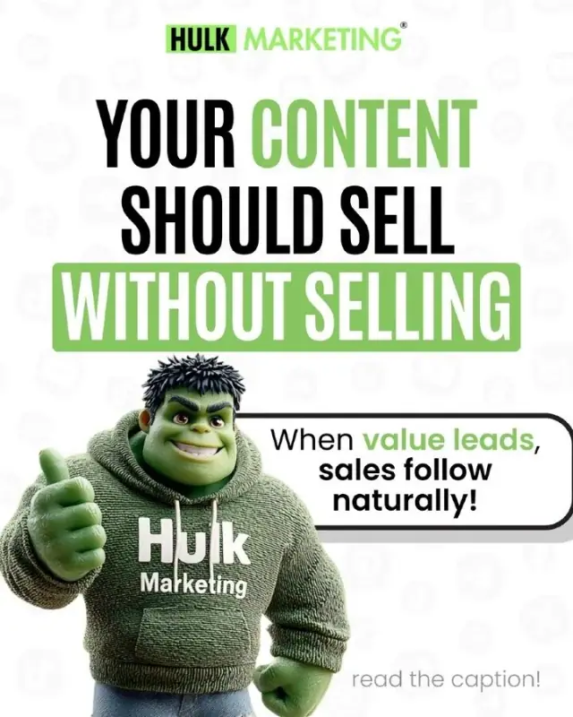 Hulk Marketing social post