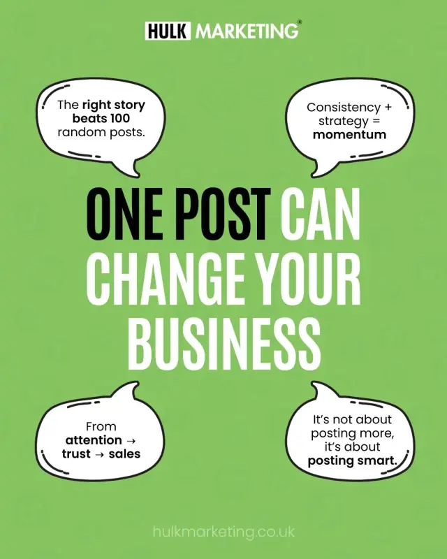 Hulk Marketing social post