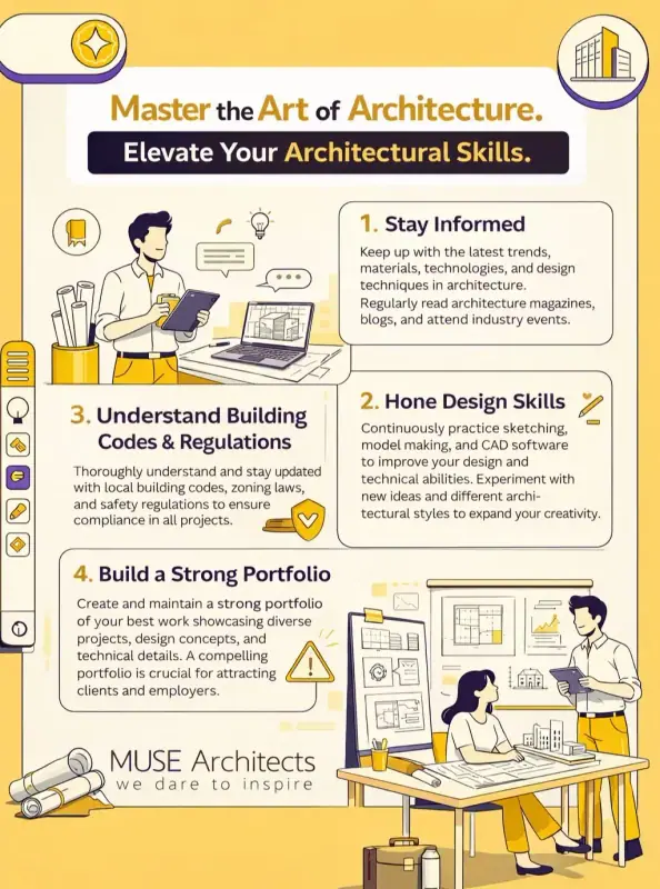 Muse Architects social post