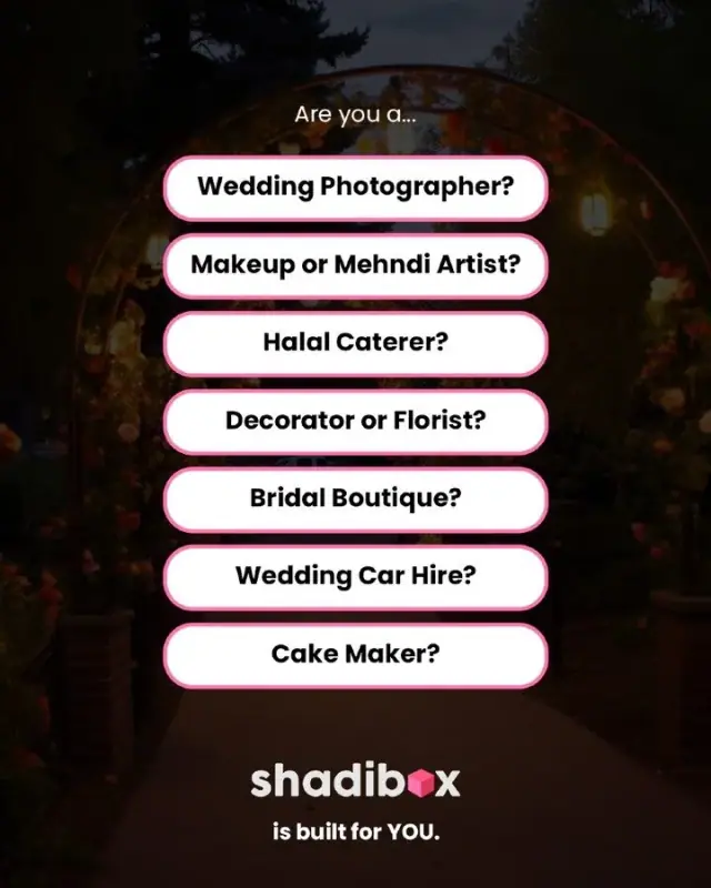 Shadibox social post