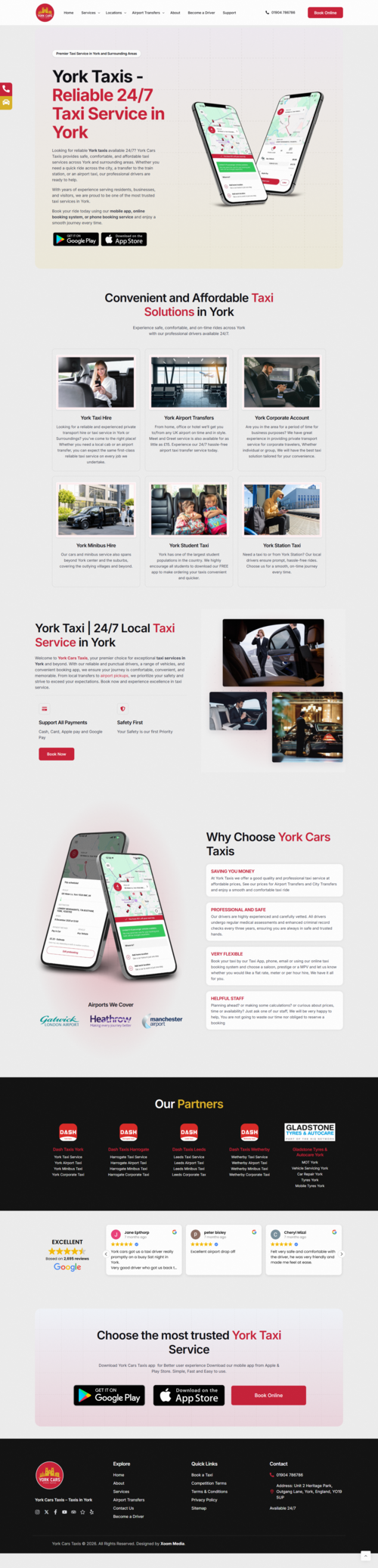 york car taxis